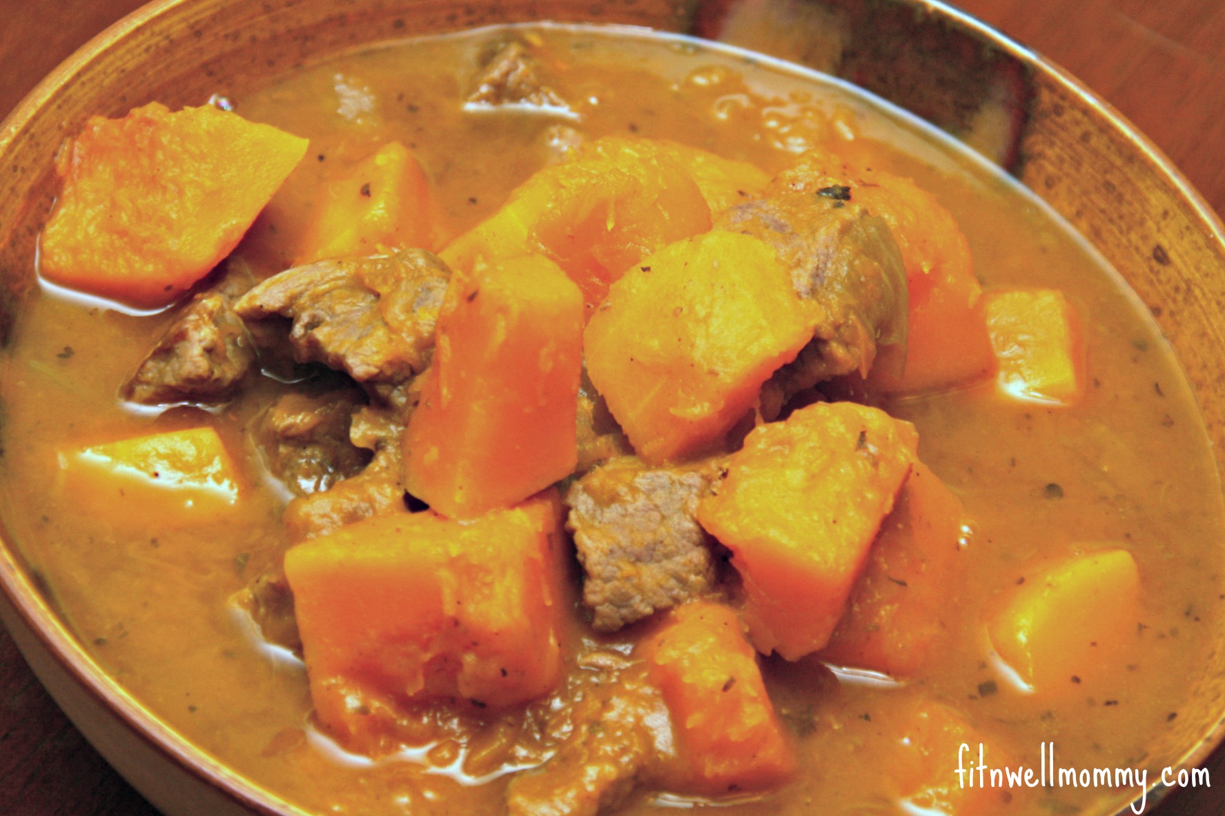 Slow-Cooker Savory Butternut Squash Stew - Deliciously Fit