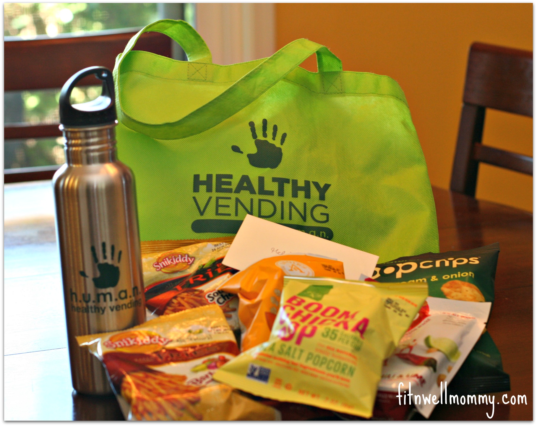 Thursday Tidbits: H.U.M.A.N. Healthy Vending And A Giveaway