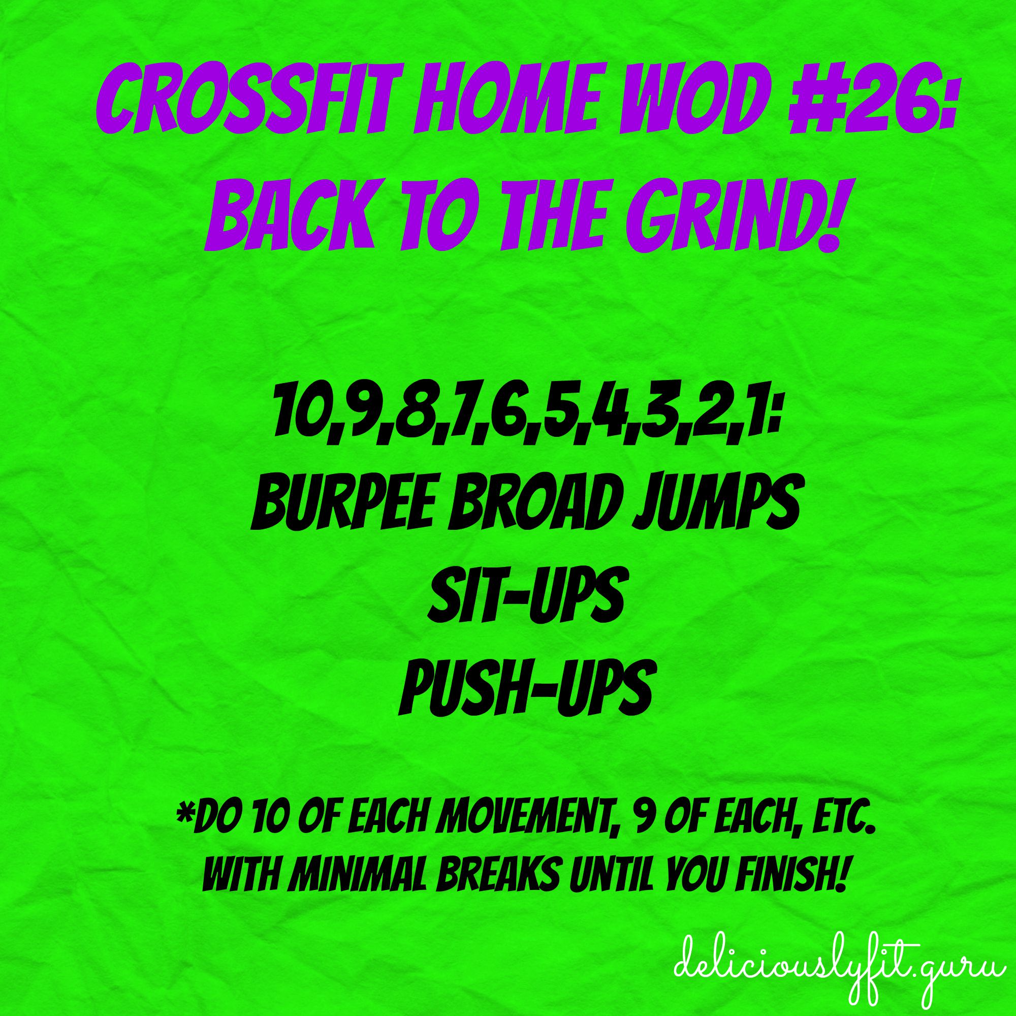 Back wod online crossfit